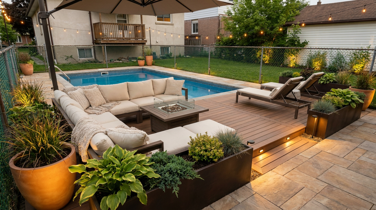 After image for the AI hardscaping and patio design example